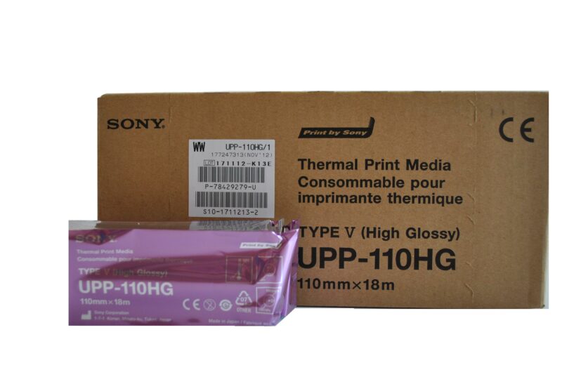 Carta termica ecografica originale SONY UPP-110HG