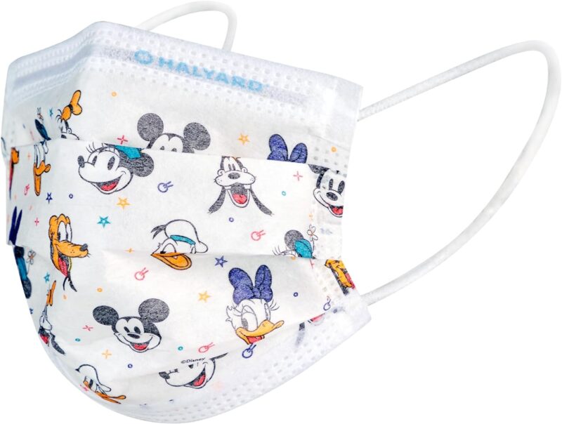 Mascherine chirurgiche DPI per bambini, con i personaggi della Disney, topolino, pluto, paperino, minnie
