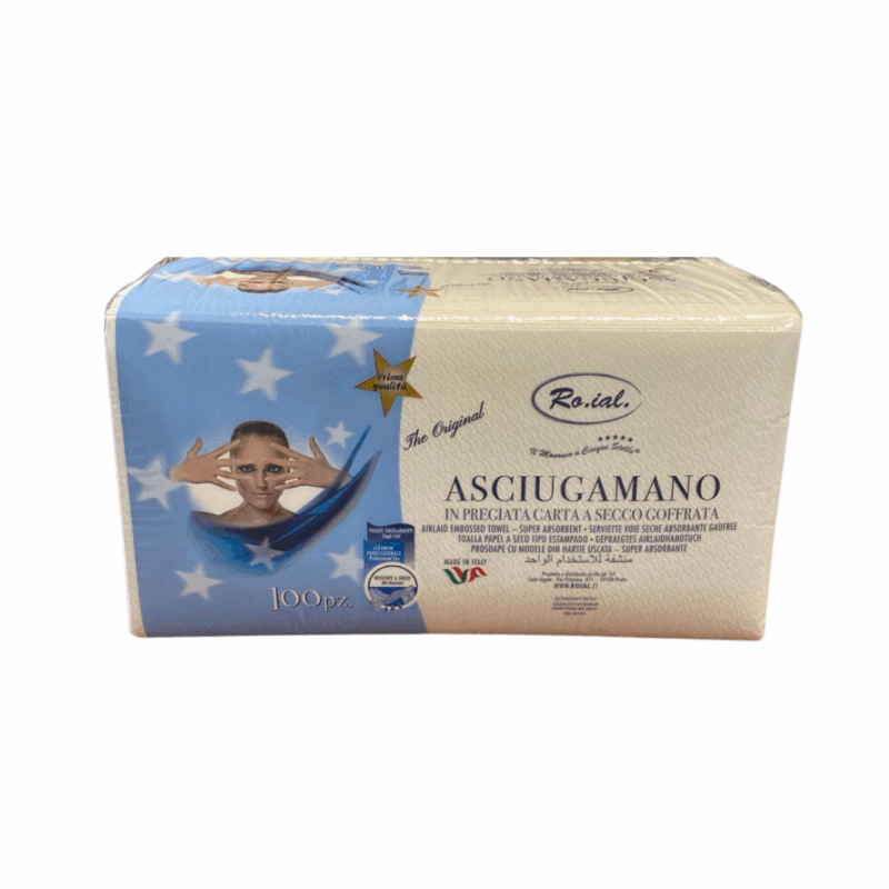 Asciugamano monouso per capelli 40 x 70 cm - Confezione da 100 pz