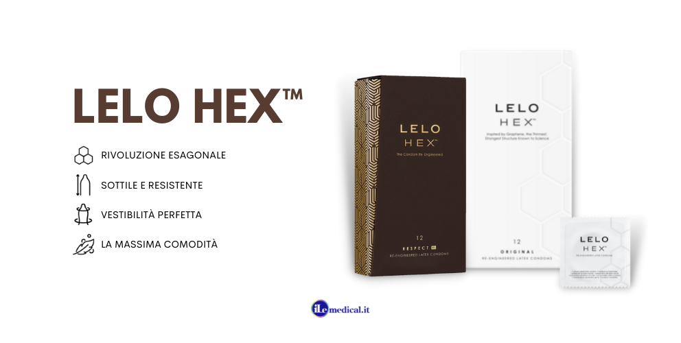 Preservativi LELO HEX™