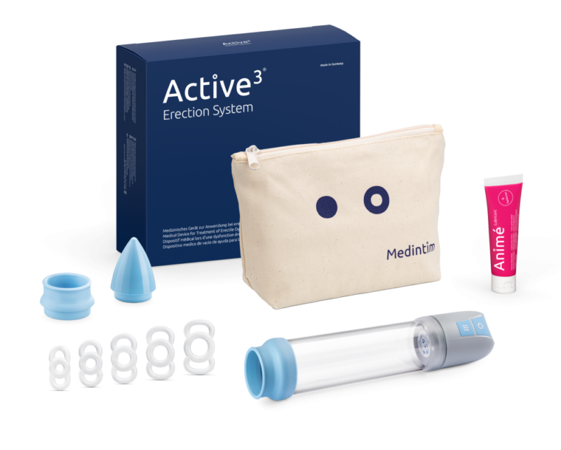ACTIVE 3 ® Vacuum Device Pompa a vuoto per Disfunzione Erettile