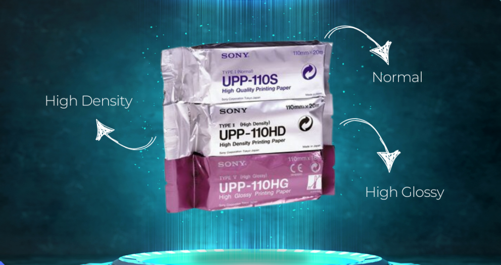 Carta ecografica sony upp110hg