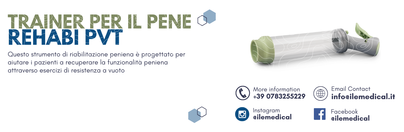 Pompa manuale a vuoto per Disfunzione Erettile