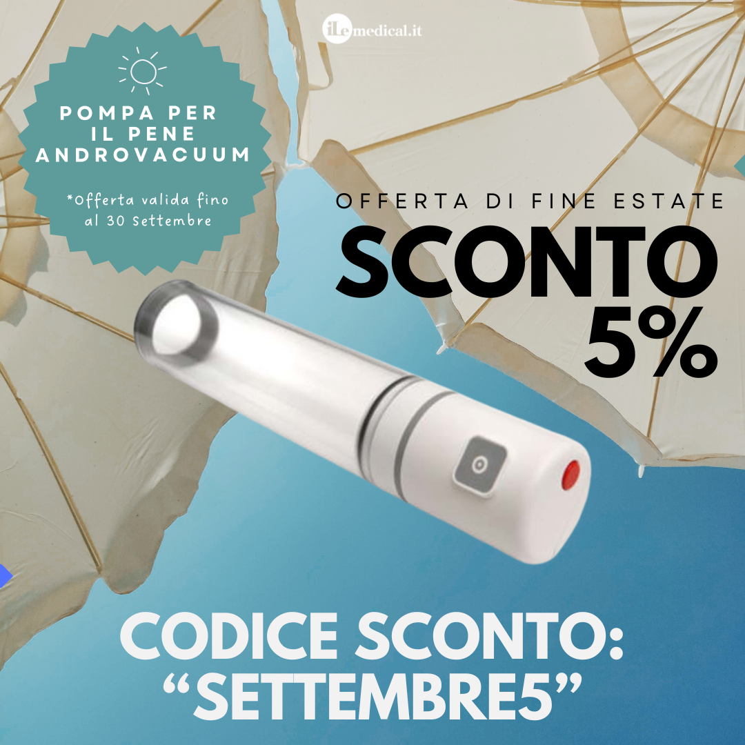Offerta di Fine Estate: 5% di Sconto sulla Pompa per il Pene Androvacuum
