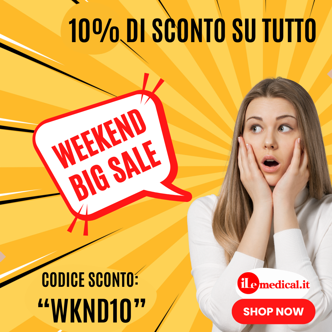 Weekend di Sconti: Approfitta del 10% di Sconto su Prodotti per la Salute e la Mobilità!