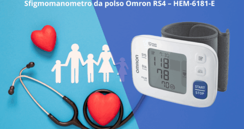 Sfigmomanometro da polso Omron RS4 – HEM-6181-E