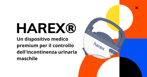 Un dispositivo medico premium per il controllo dell'incontinenza urinaria maschile